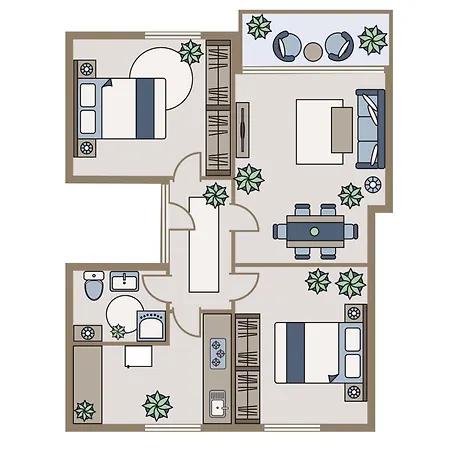 Family-Apartment Mit Balkon, Kueche, Parkplatz & Waschmaschine Offenburg Exterior photo